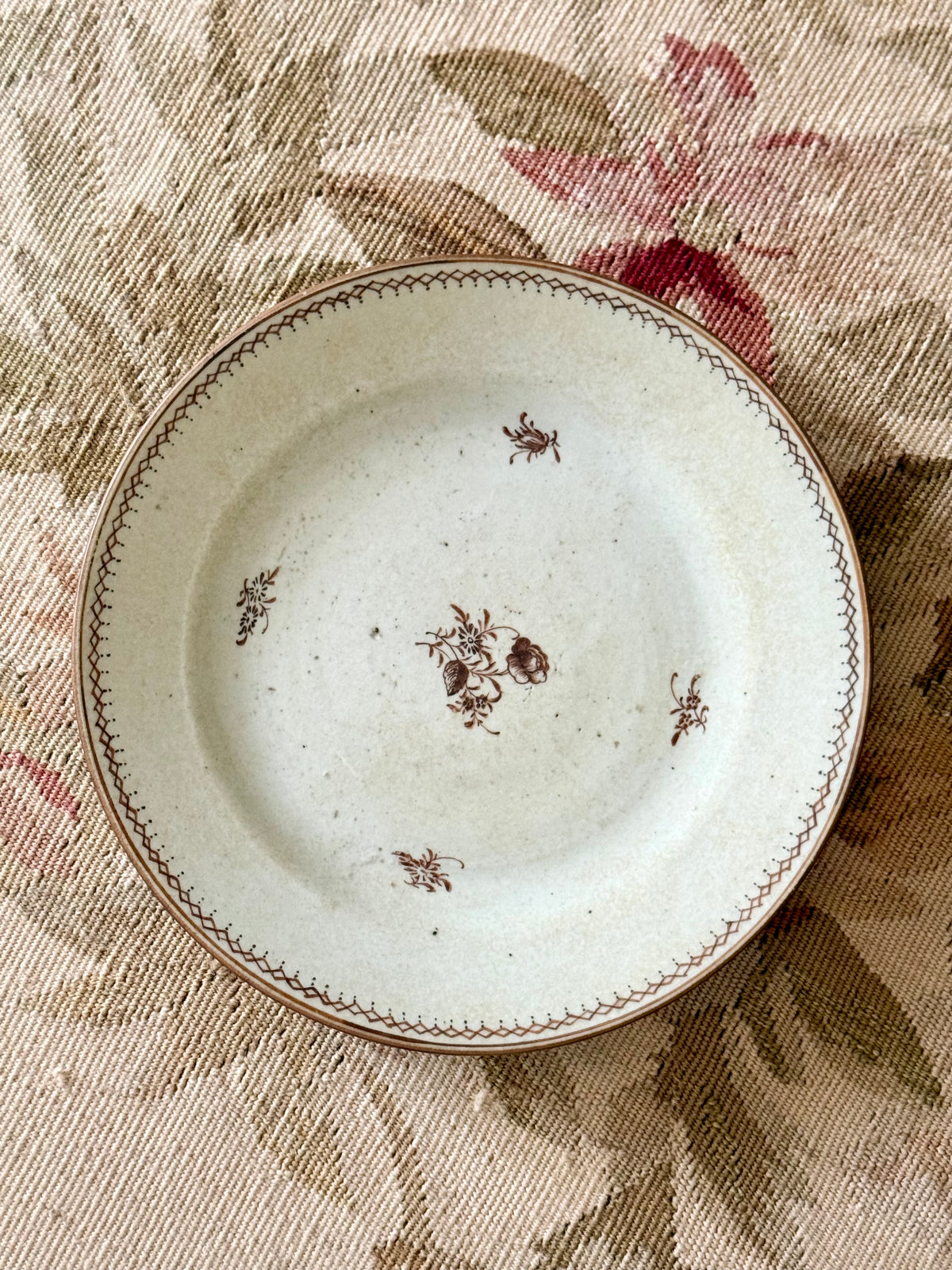 18th C Chinese Export Plate