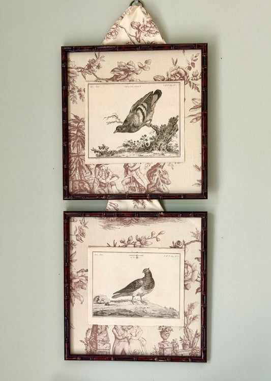 Pair of French 18th Century Engravings