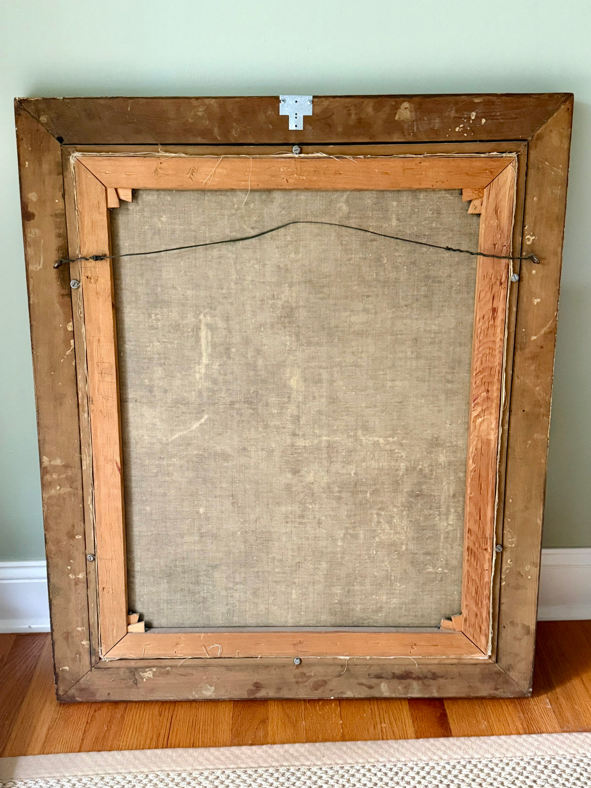 Antique Portrait Oil Painting