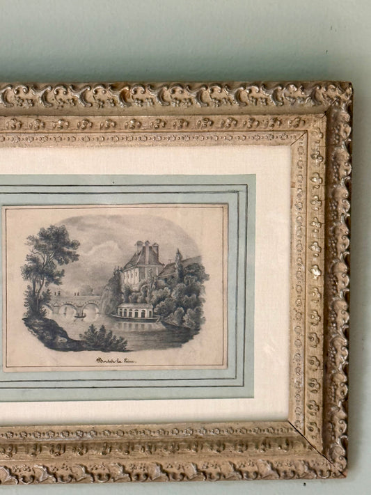 19th Century French Sketch