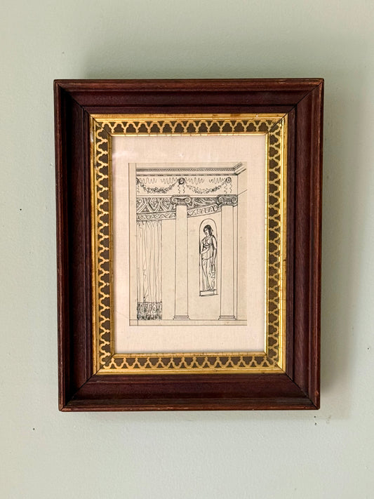 19th Century Ink Drawing