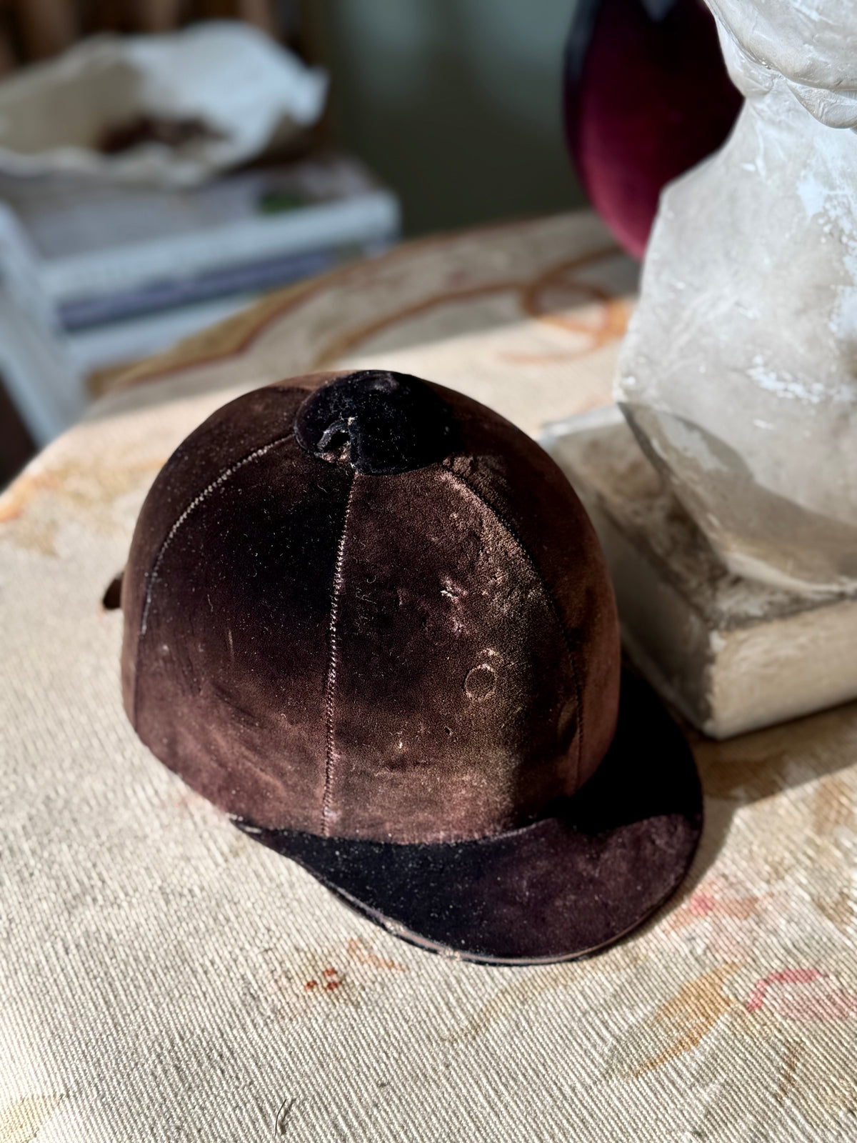 Vintage Velvet Equestrian Helmets