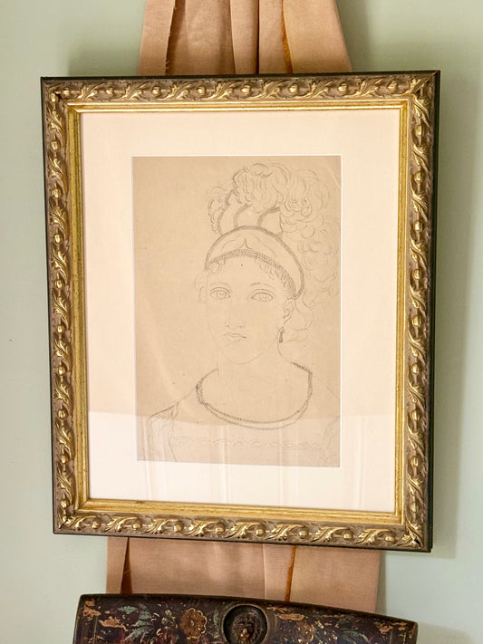 19th Century Neoclassical Portrait