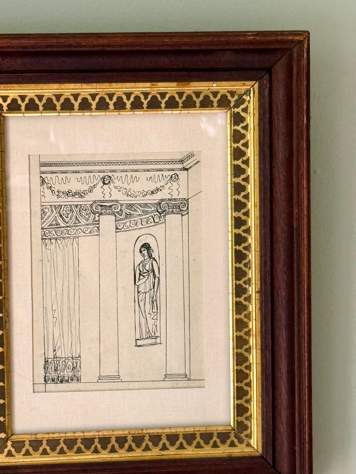 19th Century Ink Drawing