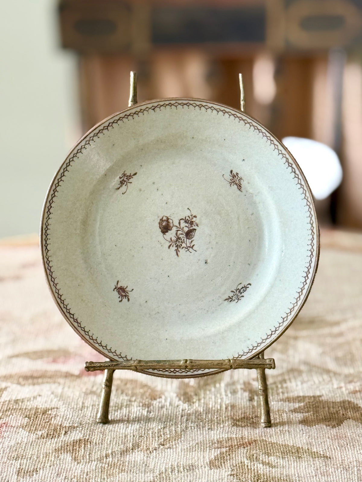 18th C Chinese Export Plate