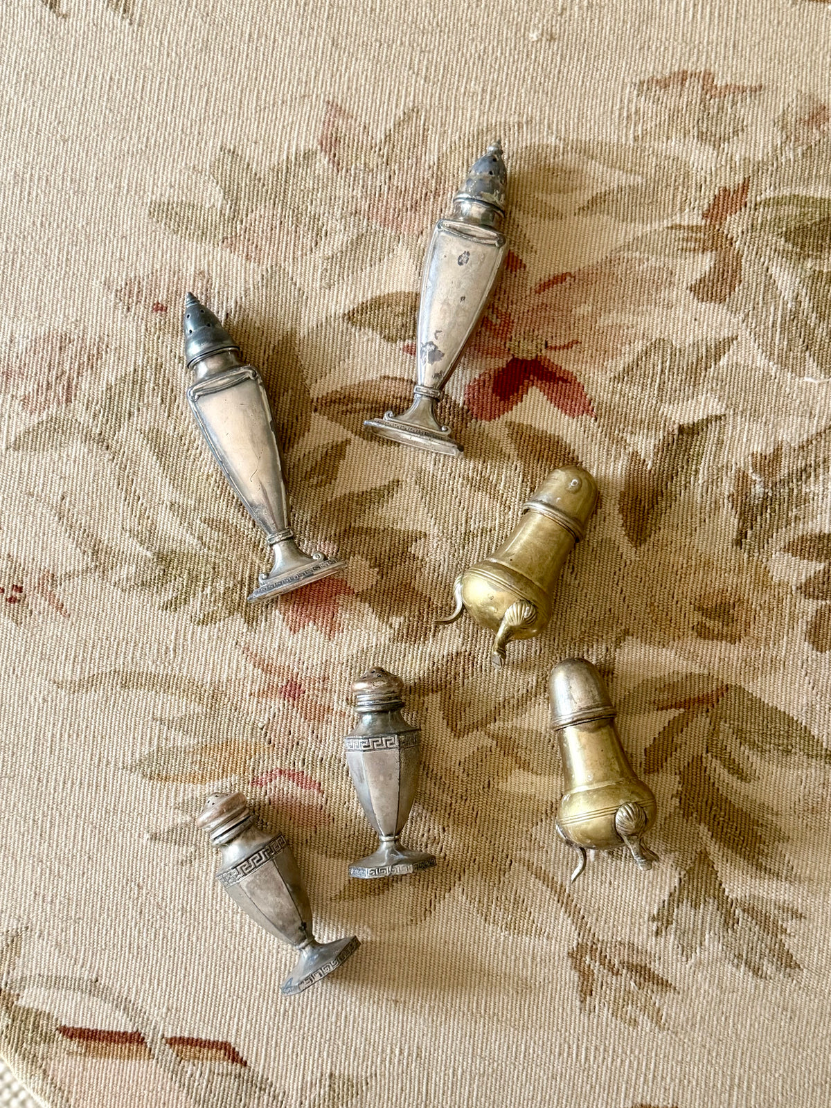 Vintage Silverplate Shakers