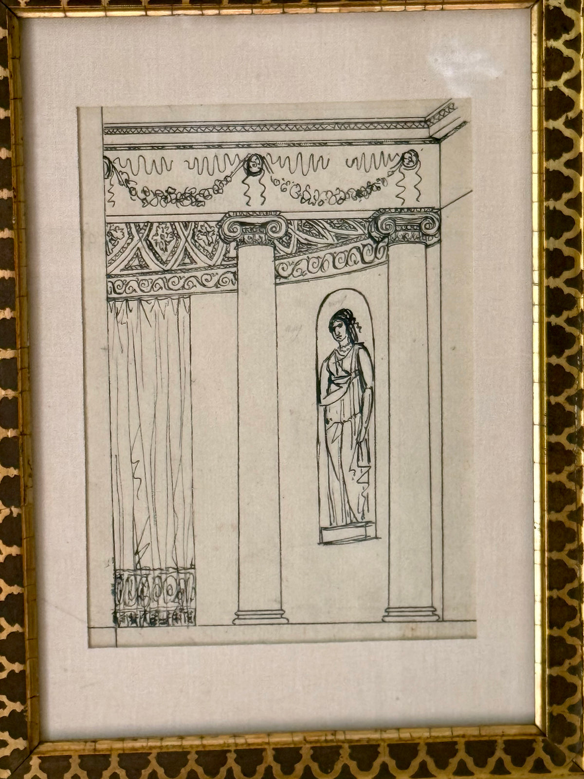 19th Century Ink Drawing