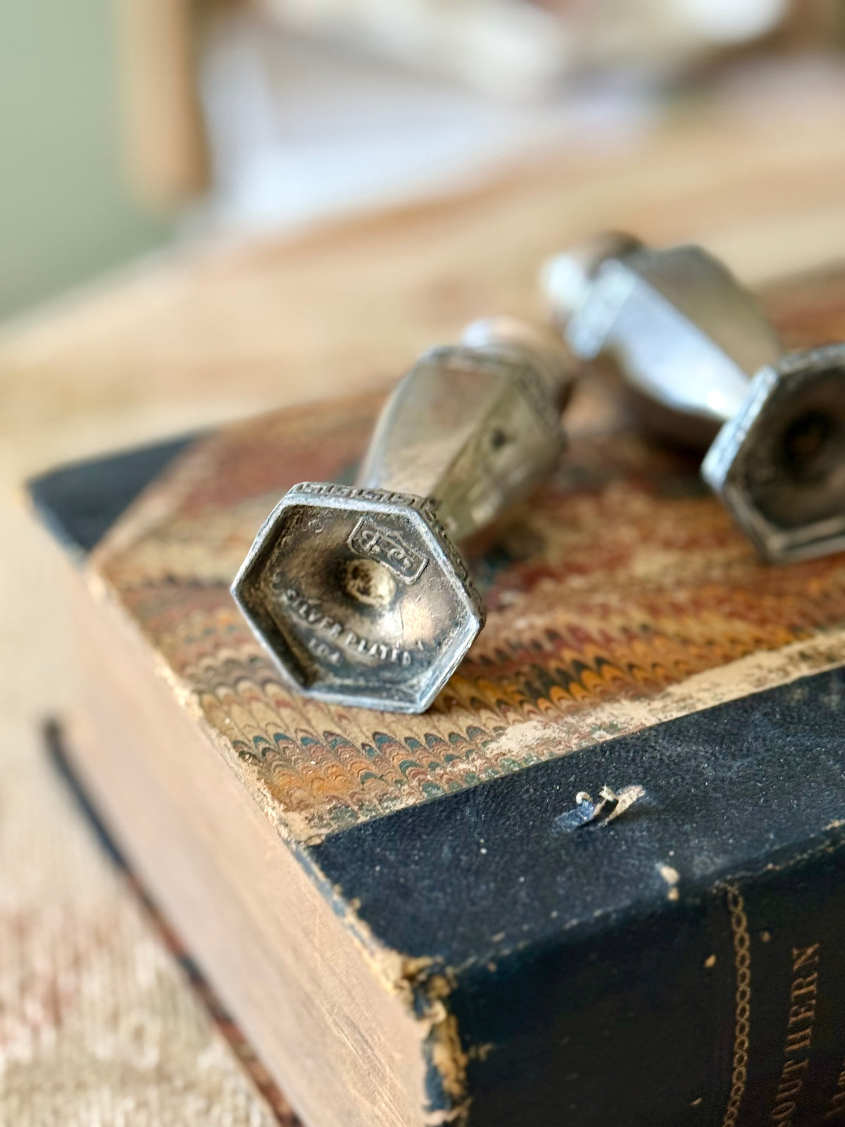 Vintage Silverplate Shakers