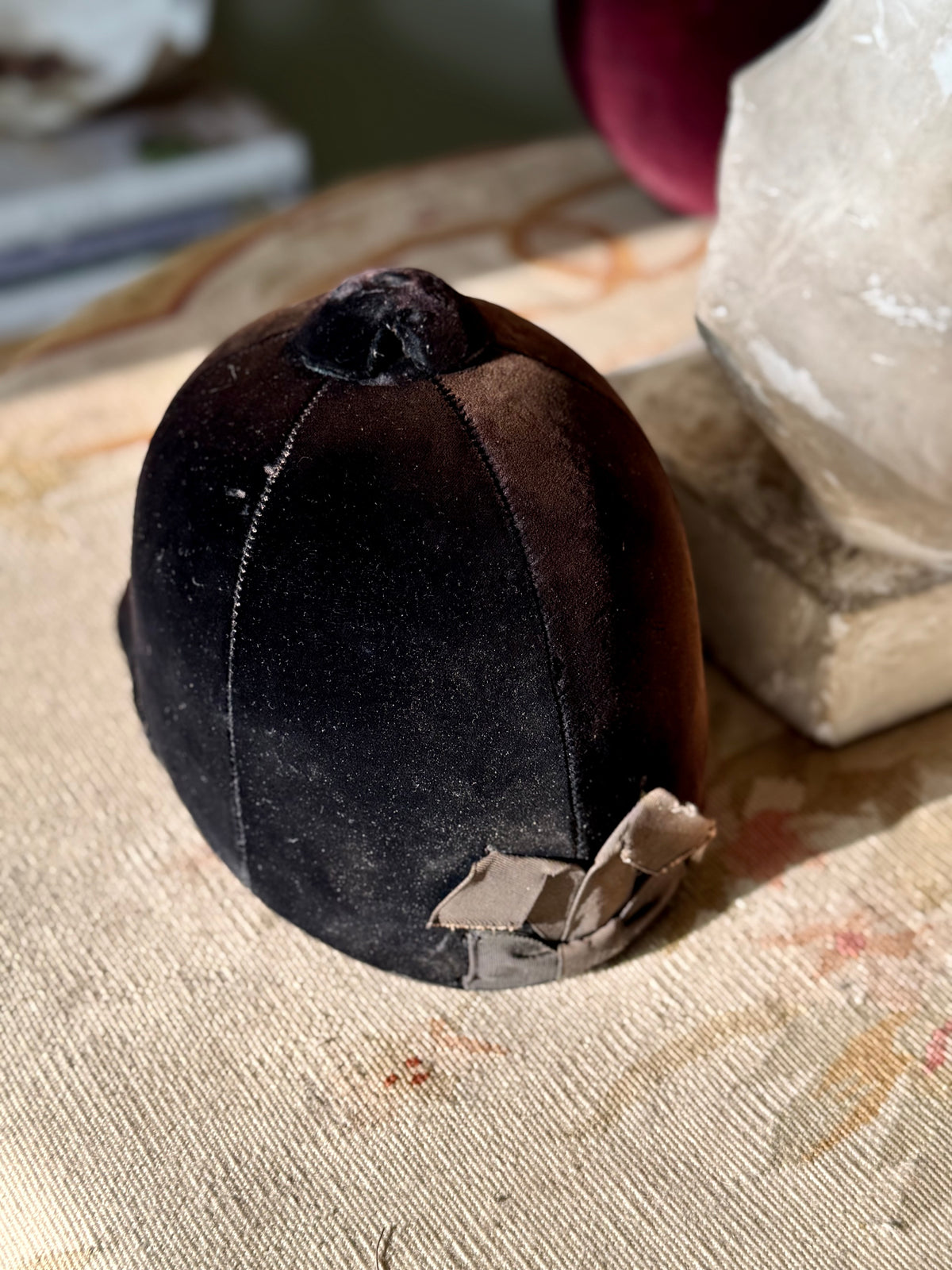 Vintage Velvet Equestrian Helmets