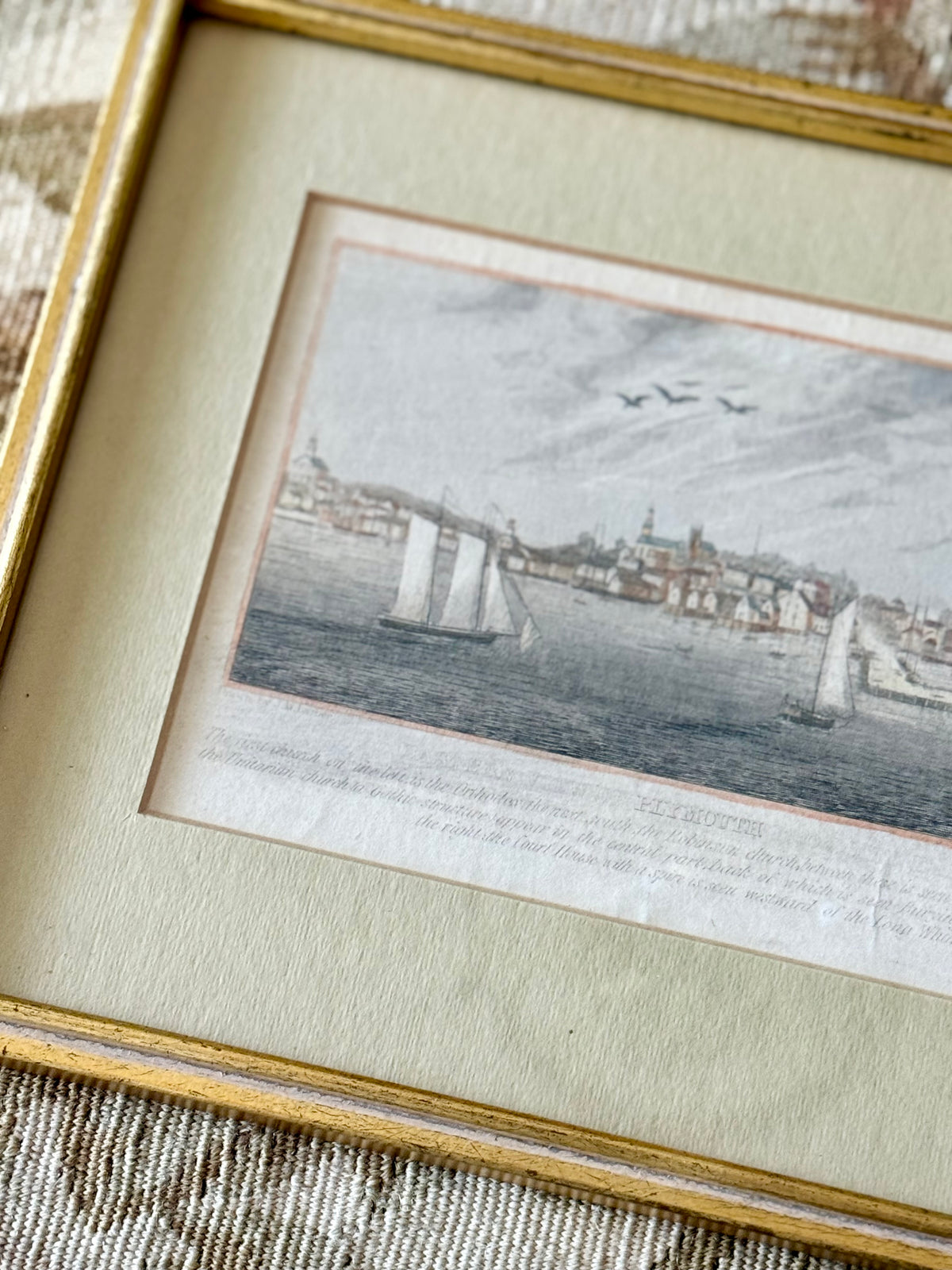 19th Century Plymouth Engraving