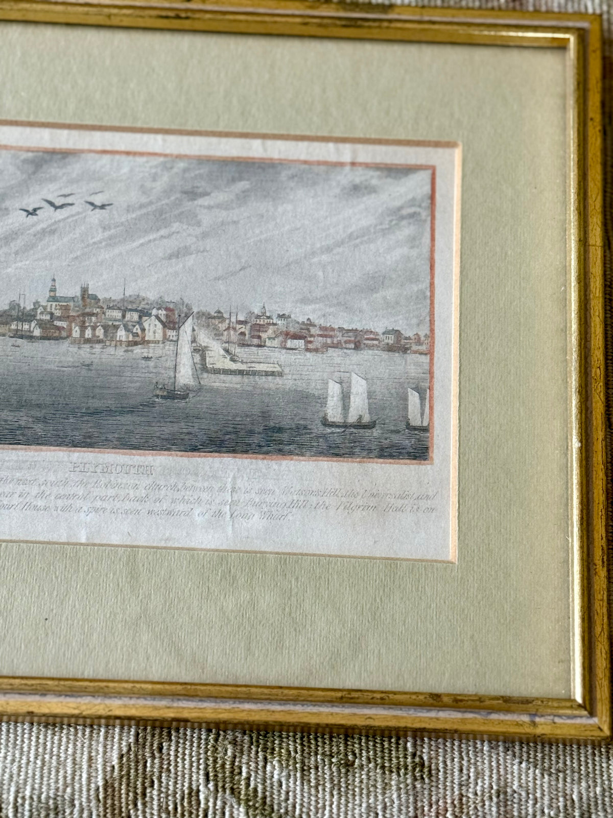 19th Century Plymouth Engraving