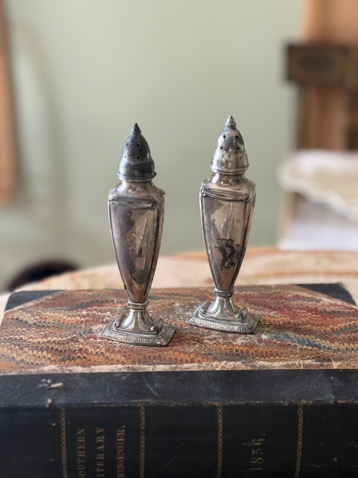 Vintage Silverplate Shakers