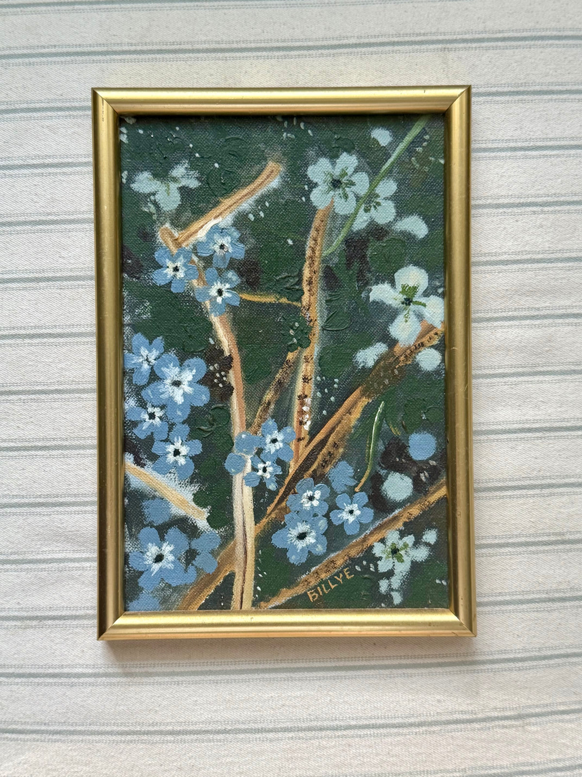 Vintage Original Floral Paintings