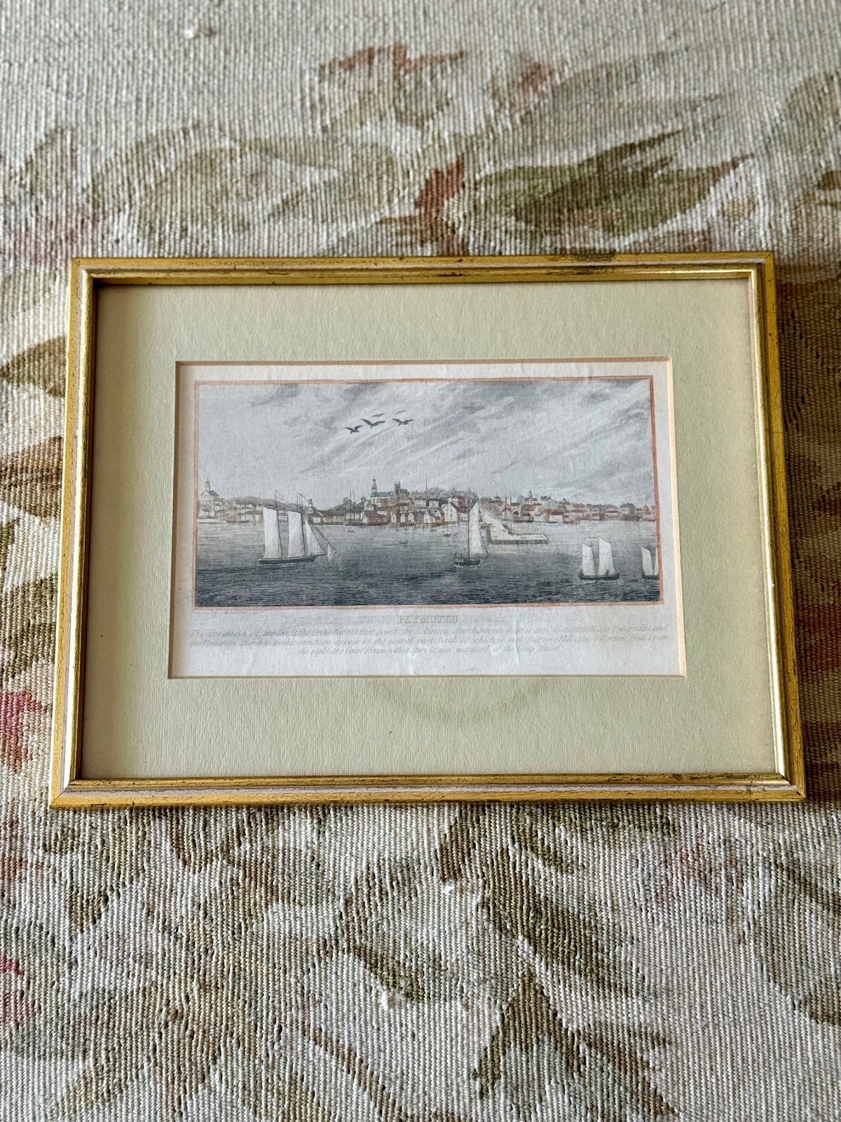 19th Century Plymouth Engraving
