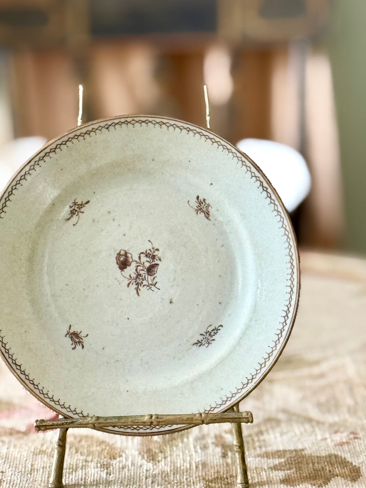18th C Chinese Export Plate