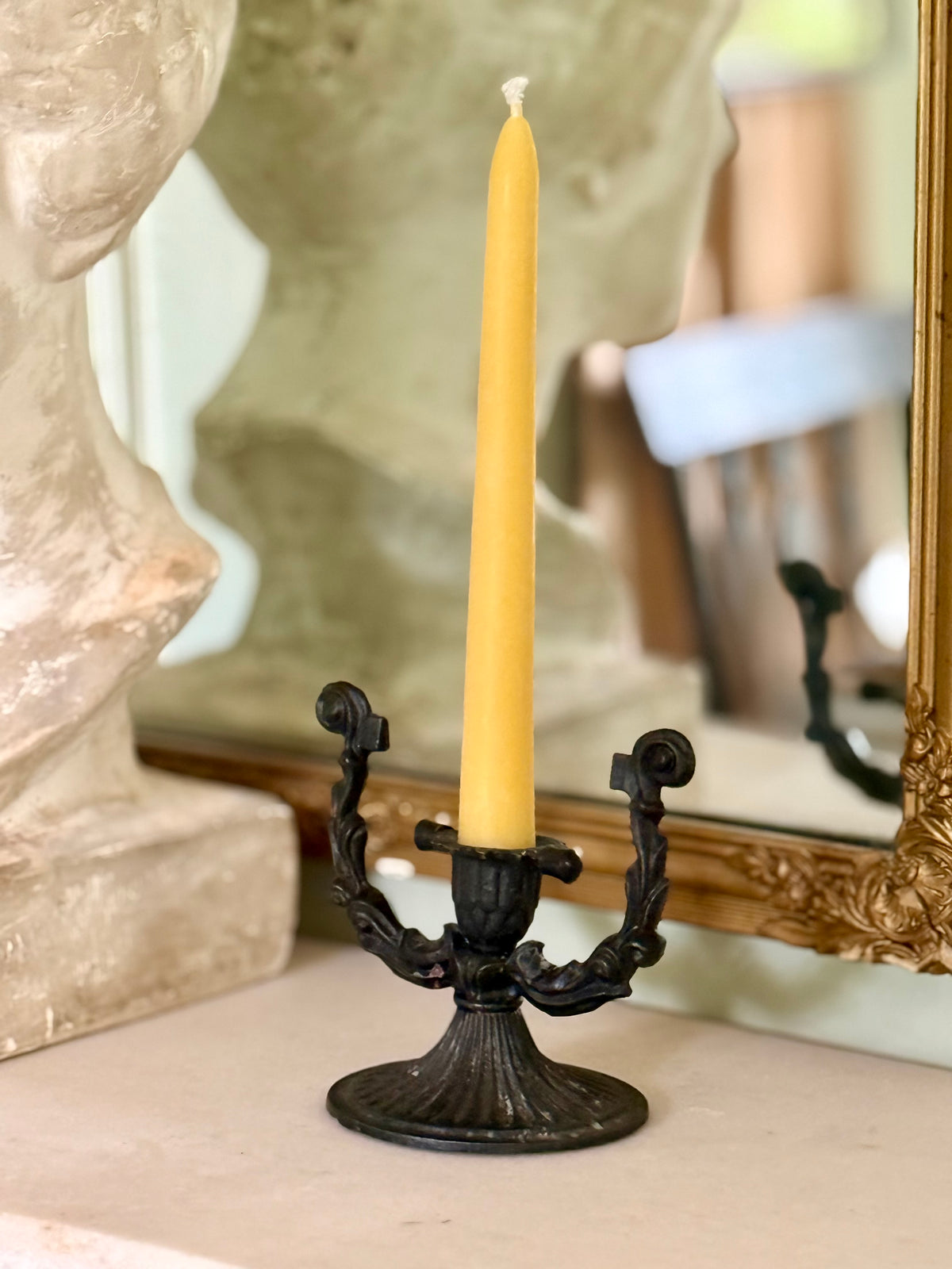 Vintage Wrought Iron Candlesticks