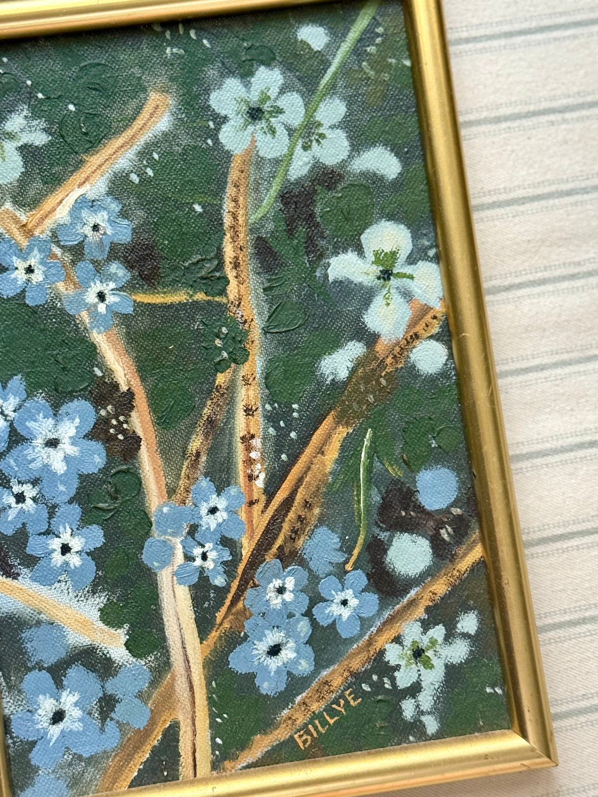 Vintage Original Floral Paintings