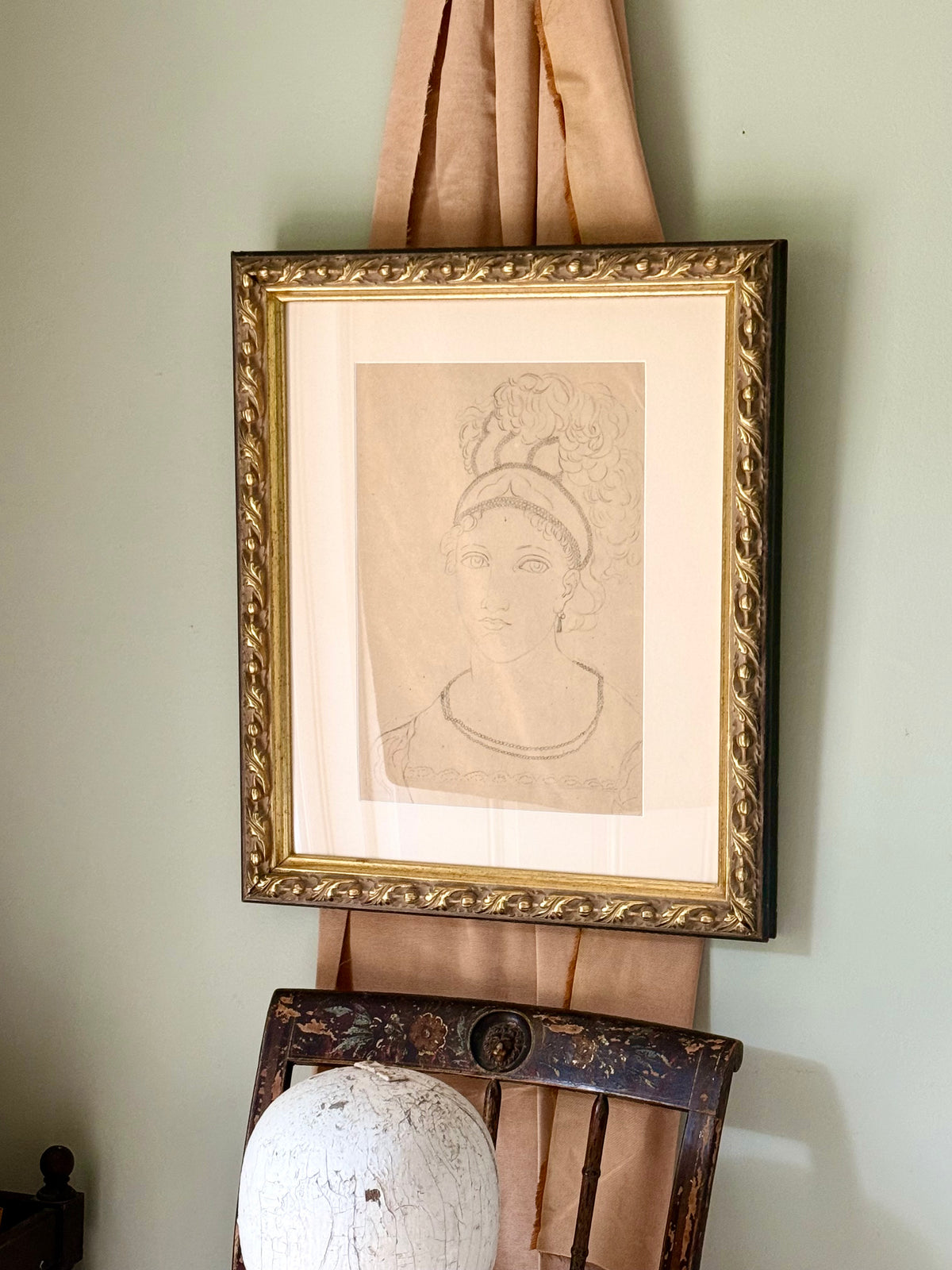 19th Century Neoclassical Portrait