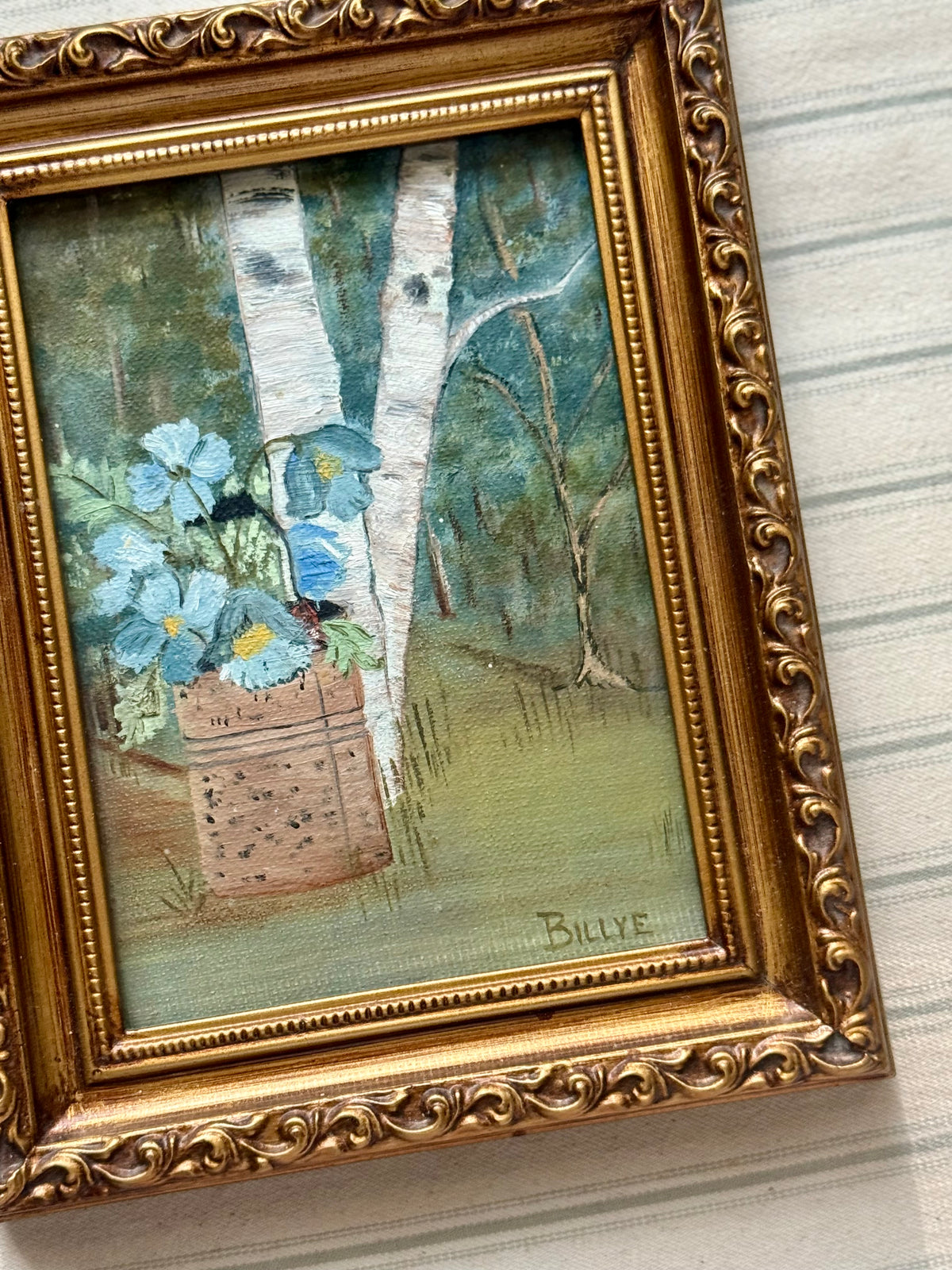 Vintage Original Floral Paintings