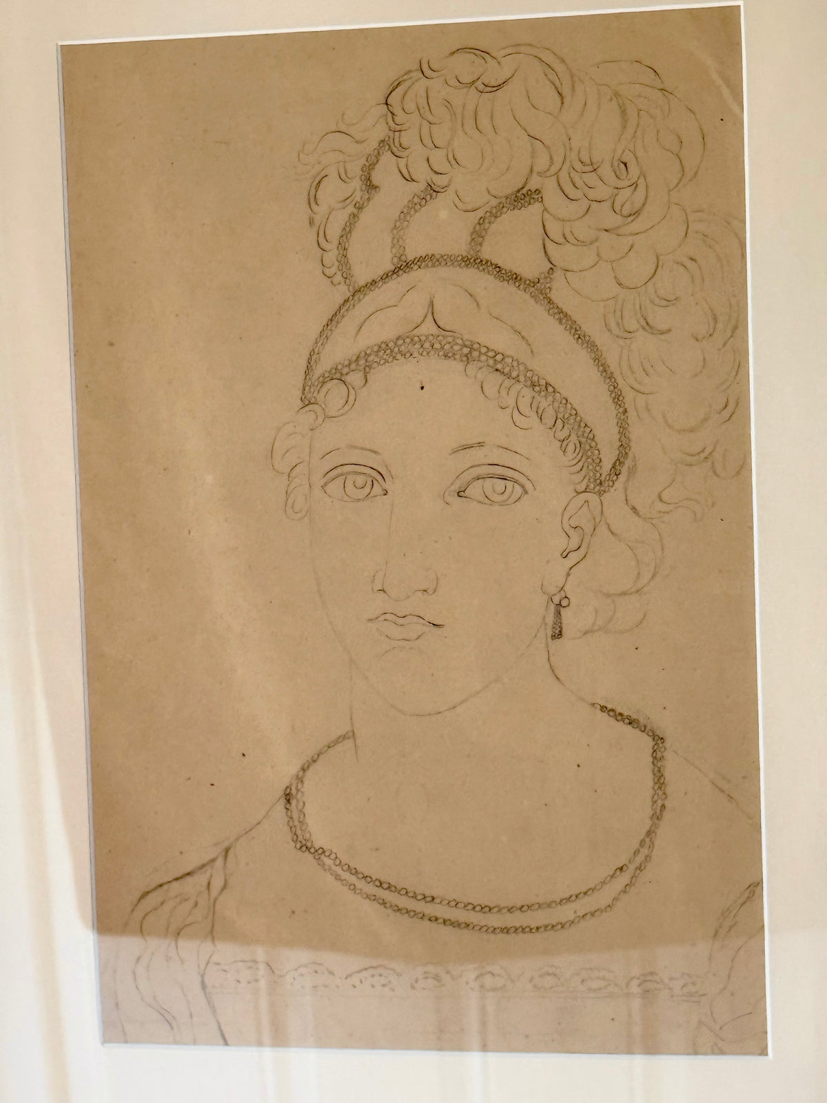 19th Century Neoclassical Portrait