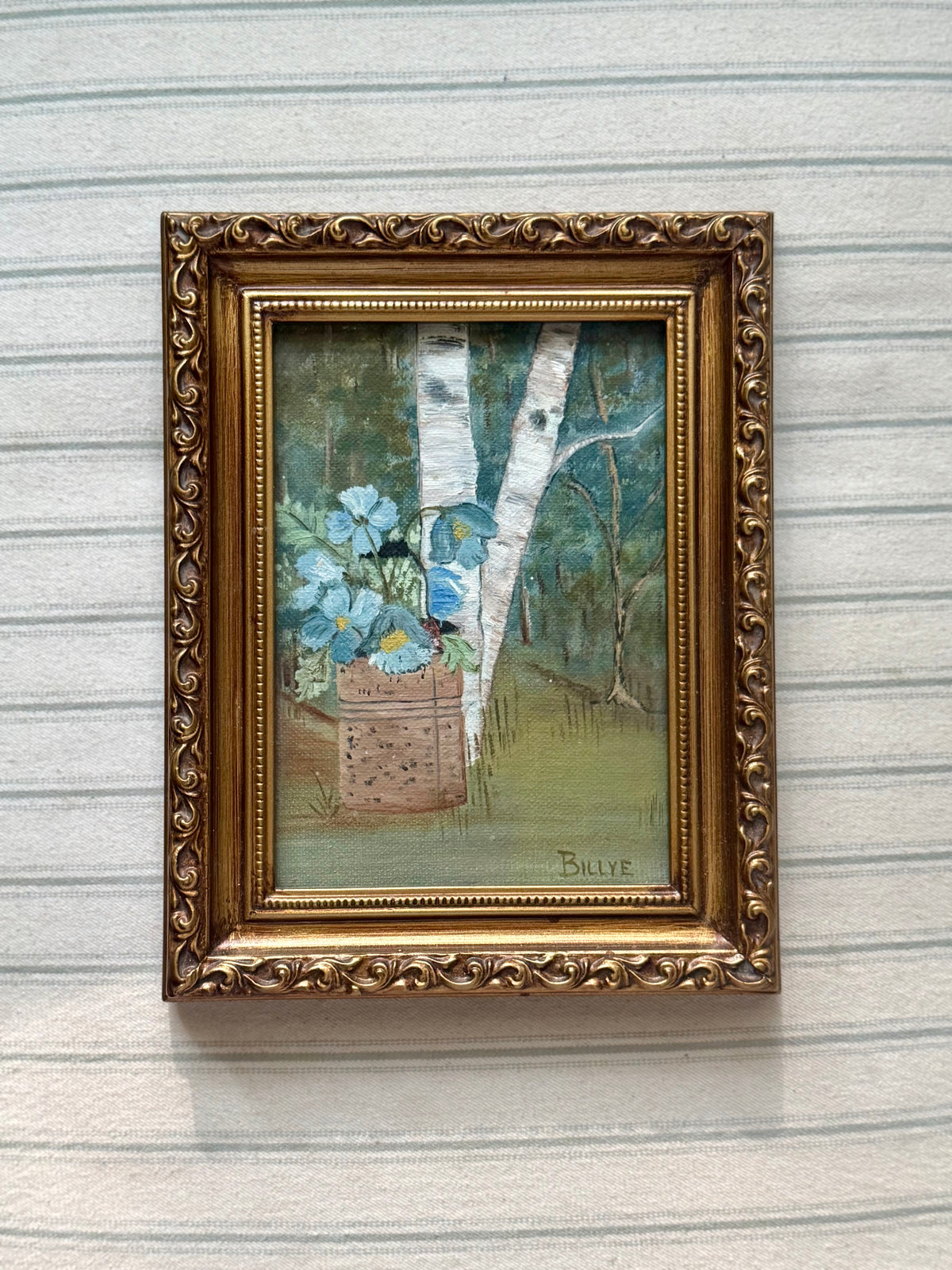 Vintage Original Floral Paintings