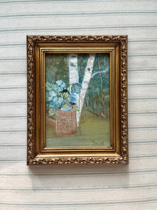 Vintage Original Floral Paintings