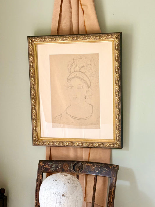 19th Century Neoclassical Portrait