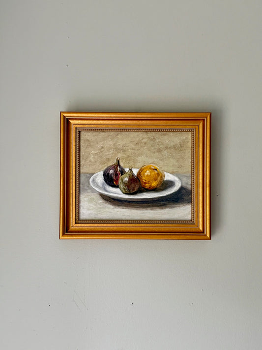 Contemporary Original Fig Oil Painting