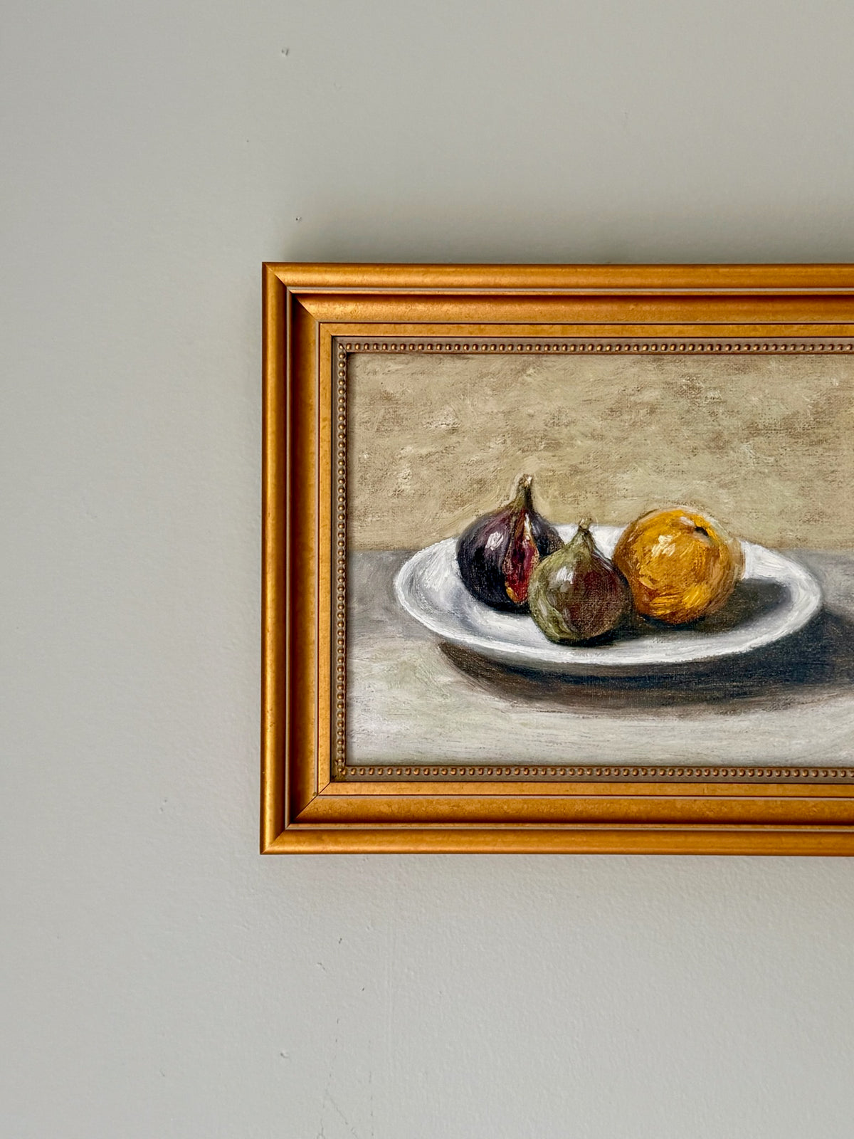 Contemporary Original Fig Oil Painting