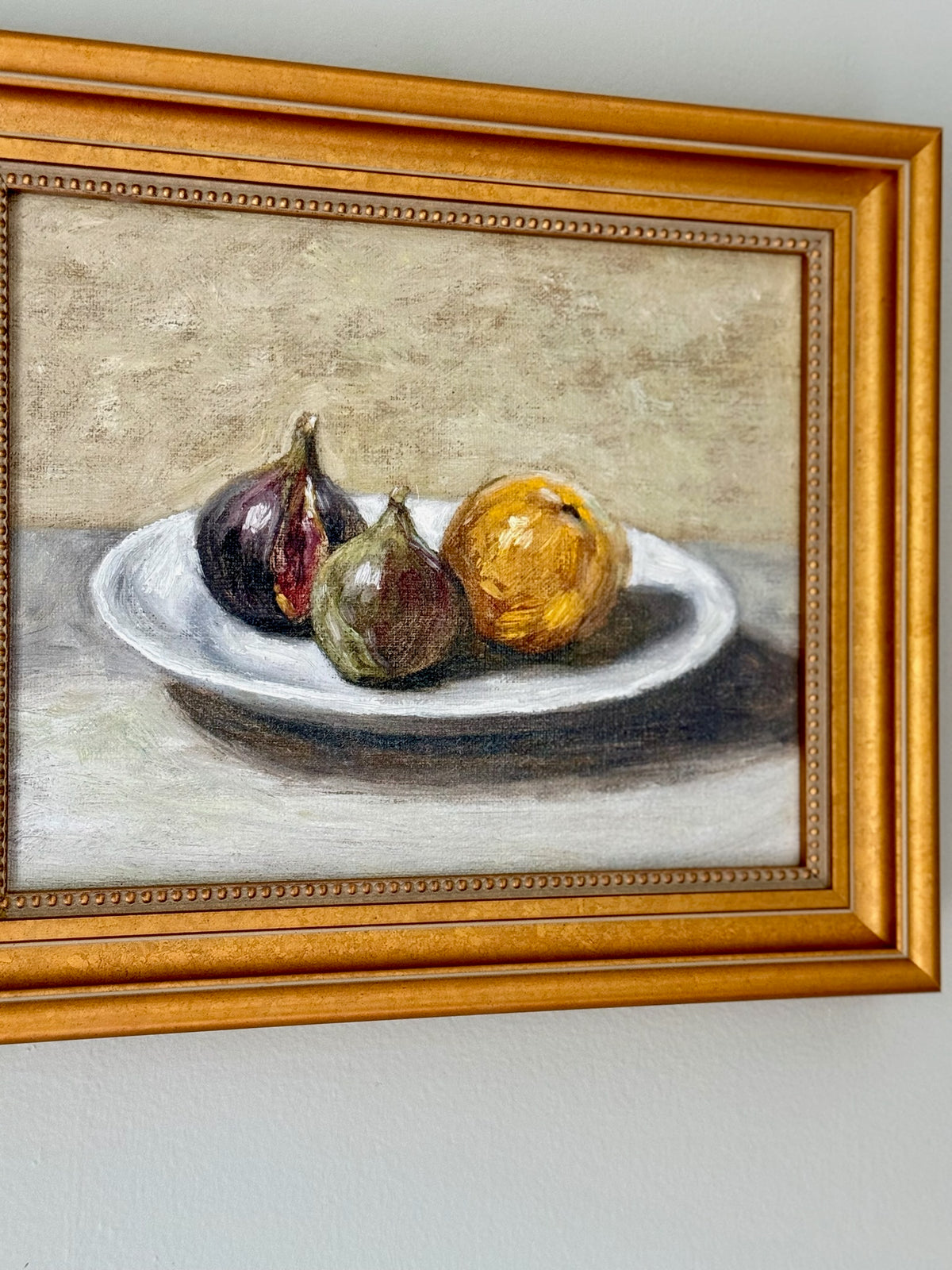 Contemporary Original Fig Oil Painting
