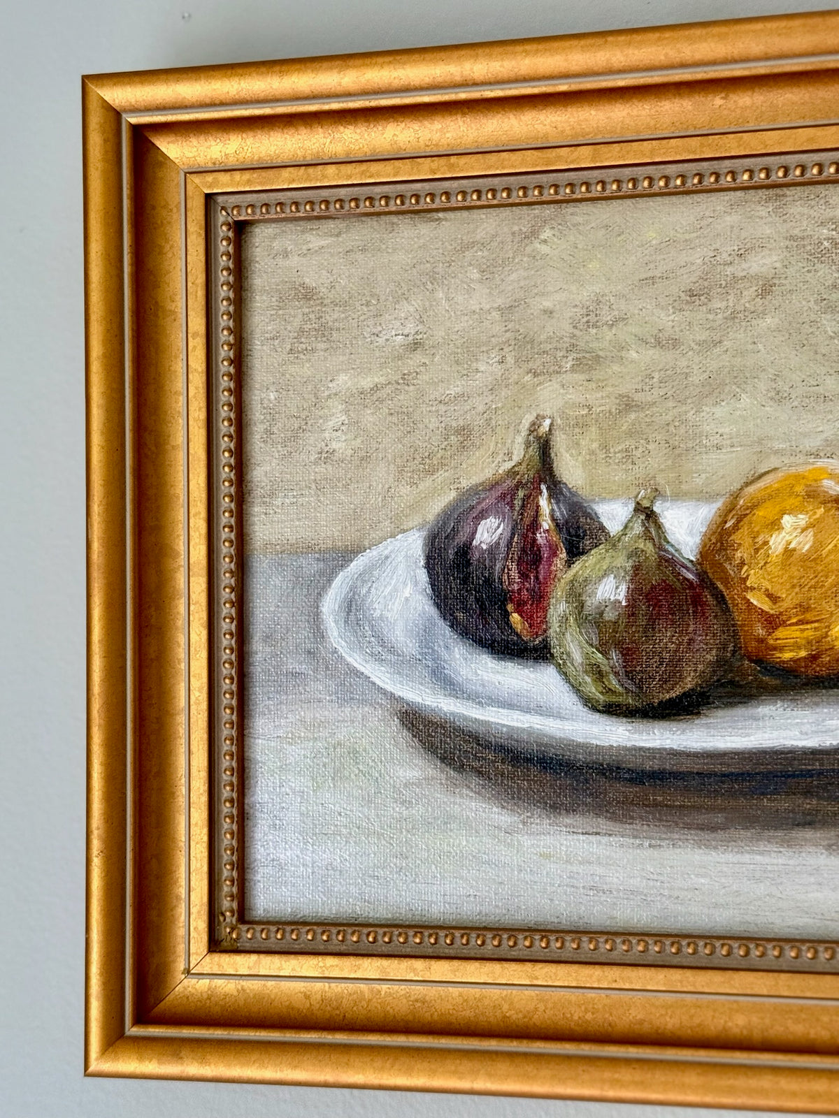 Contemporary Original Fig Oil Painting