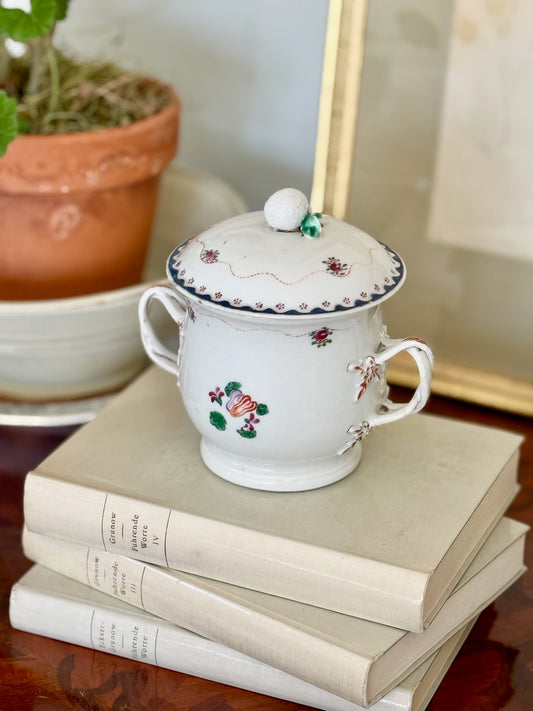 18th Century Chinese Export Sugar Bowl