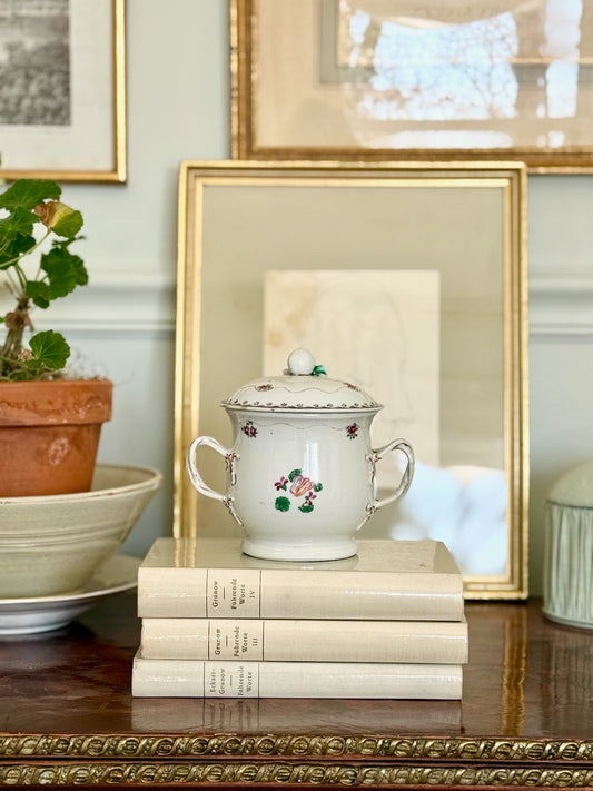 18th Century Chinese Export Sugar Bowl